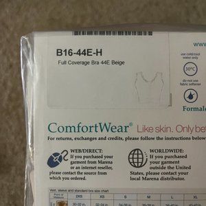 *new* B16-44E-H Full Coverage Bra 44E Beige Recovery Post Op Compression Garment